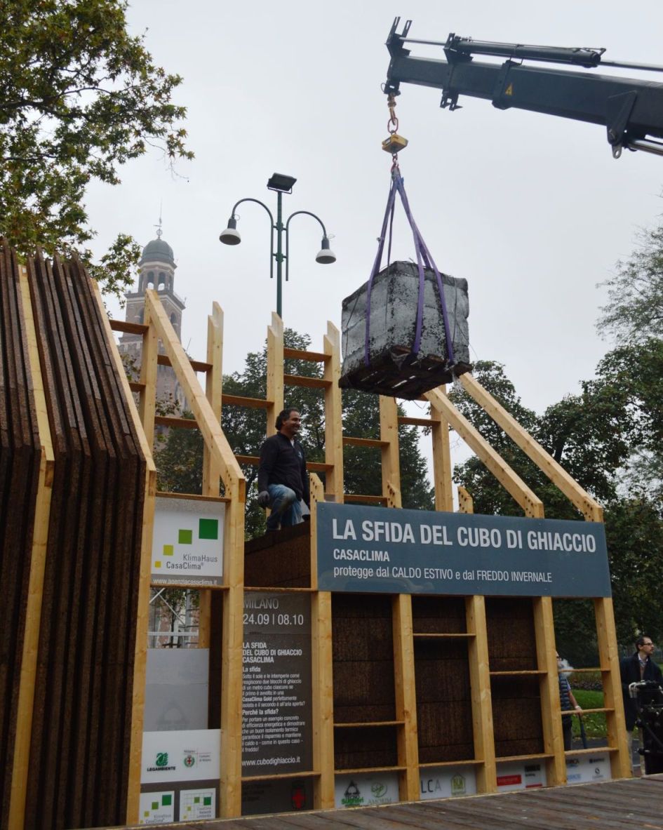 BLM Domus, la sfida del cubo di ghiaccio